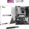 ASRock B650 Pro RS WiFi ATX Motherboard, AMD B650, AM5 Socket, DDR5 7200+(OC), PCIe 4.0, WiFi 6E, 2.5G LAN, Realtek ALC897 Audio, USB 3.2 Gen2x2