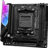 ASRock Phantom Gaming B850I Lightning WiFi Mini-ITX Motherboard, AMD B850, AM5 Socket, DDR5 8200+(OC), PCIe 5.0, WiFi 6E, Killer 2.5G LAN, Realtek ALC1220 Audio - ASROCK B850I LIGHTING WIFI