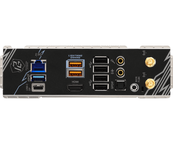 ASRock Phantom Gaming B850I Lightning WiFi Mini-ITX Motherboard, AMD B850, AM5 Socket, DDR5 8200+(OC), PCIe 5.0, WiFi 6E, Killer 2.5G LAN, Realtek ALC1220 Audio - ASROCK B850I LIGHTING WIFI