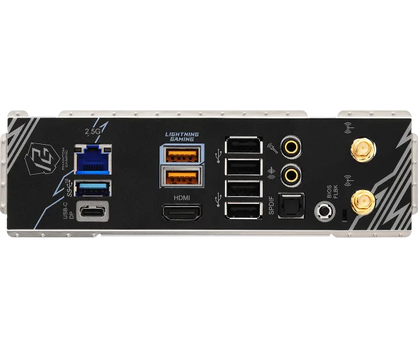 ASRock Phantom Gaming B850I Lightning WiFi Mini-ITX Motherboard, AMD B850, AM5 Socket, DDR5 8200+(OC), PCIe 5.0, WiFi 6E, Killer 2.5G LAN, Realtek ALC1220 Audio - ASROCK B850I LIGHTING WIFI