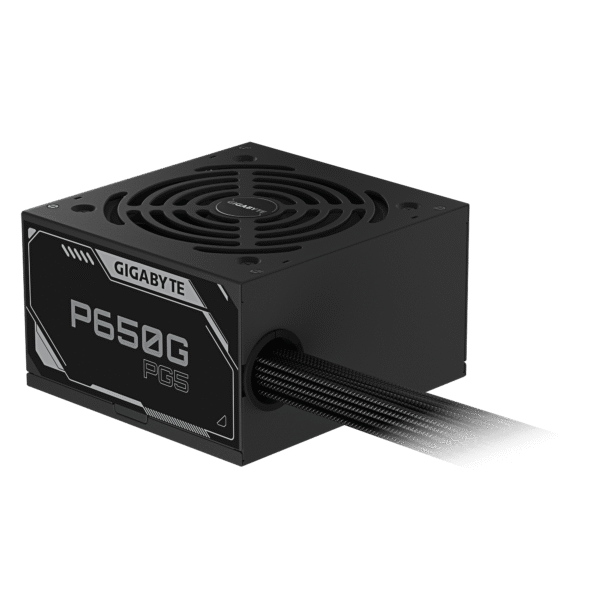 GIGABYTE P650G PCIE 5.1 650W 80 PLUS Gold ATX 3.1 Power Supply - GP-P650G-PG5