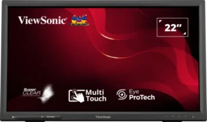 ViewSonic TD2223 22-Inch Full HD VA IR Touch Monitor with 10-Point Multi-Touch and HDMI VGA DVI USB Connectivity - TD2223-2
