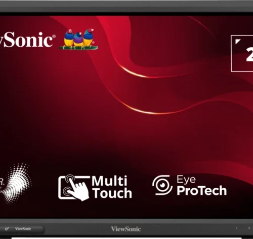 ViewSonic TD2223 22-Inch Full HD VA IR Touch Monitor with 10-Point Multi-Touch and HDMI VGA DVI USB Connectivity - TD2223-2