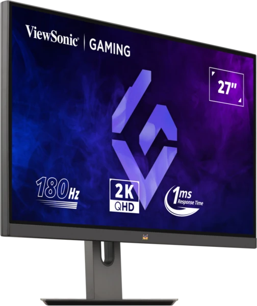 ViewSonic VX2758A-2K-PRO-4 27-Inch 2K QHD 180Hz Gaming Monitor with SuperClear IPS Panel 1ms MPRT FreeSync and G-Sync Compatible - VX2758A-2K-PRO-4