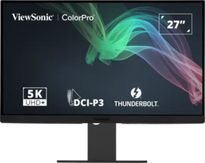 ViewSonic VP2788-5K 27-Inch 5K Thunderbolt™ 4 Monitor with 99% DCI-P3 and Dual 5K Daisy Chain Support - VP2788-5K