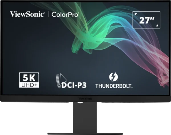 ViewSonic VP2788-5K 27-Inch 5K Thunderbolt™ 4 Monitor with 99% DCI-P3 and Dual 5K Daisy Chain Support - VP2788-5K