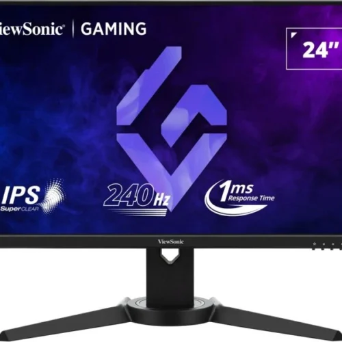 ViewSonic XG2409A 24-Inch Full HD 240Hz Gaming Monitor with SuperClear IPS Panel 1ms MPRT HDR10 FreeSync - XG2409A