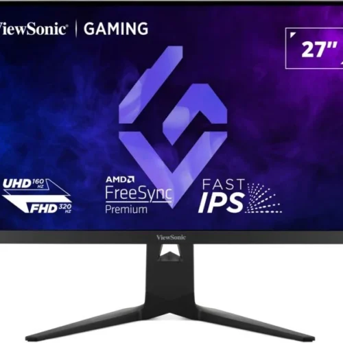 ViewSonic XG275D1-4K 27-Inch Dual Mode 4K UHD Gaming Monitor with Fast IPS Panel 0.5ms MPRT FreeSync Premium - XG275D1-4K
