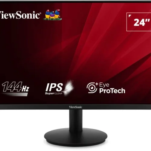 ViewSonic VA24G1-H 24-Inch Full HD 144Hz Gaming Monitor with SuperClear IPS Panel 1ms Response Time - VA24G1-H