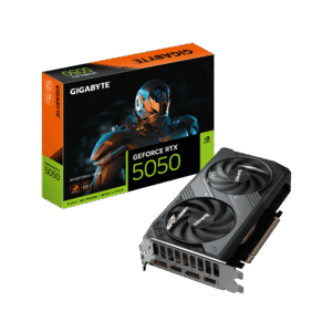 GIGABYTE GeForce RTX 5050 WINDFORCE OC 8G 8GB GDDR6 Graphics Card - GV-N5050WF2OC-8GD