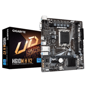 H610M H V2-01 GIGABYTE H610M H V2 (rev. 1.0) micro-ATX Motherboard Intel H610 Chipset DDR5 PCIe 4.0 - GA-H610M-H-V2