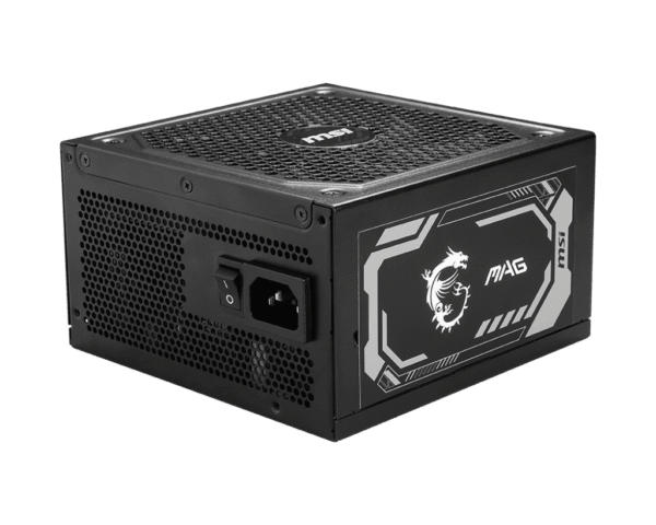 MSI MAG A1000GL PCIE5 Black 1000W 80 PLUS Gold Fully Modular Power Supply - MAG A1000GL PCIE5