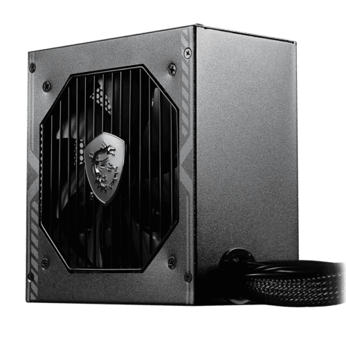 MSI MAG A650BN 650W 80 PLUS Bronze Non-Modular Power Supply - MAG A650BN