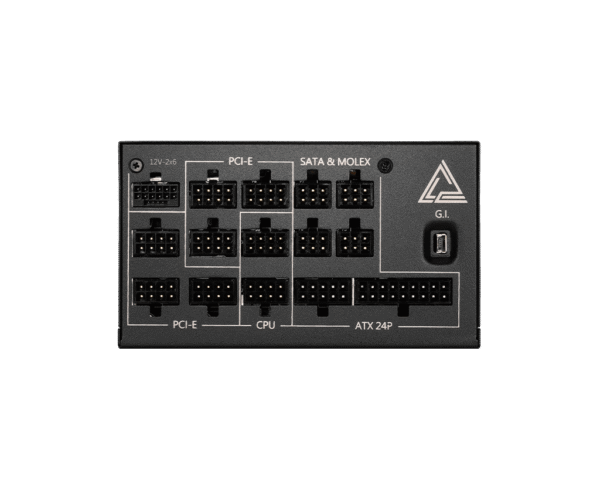 MSI MEG Ai1300P PCIE5 1300W 80 PLUS Platinum Fully Modular Power Supply - MEG Ai1300P PCIE5