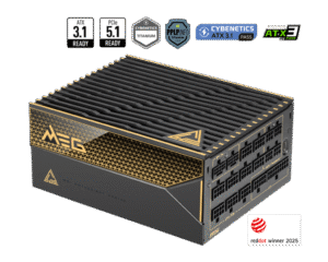 MSI MEG Ai1600T PCIE5 1600W 80 PLUS Titanium Fully Modular Power Supply - MEG Ai1600T PCIE5