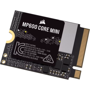 CORSAIR MP600 CORE MINI PCIe 4.0 (Gen4) x4 NVMe M.2 2230 SSD 1TB | 2TB - CSSD-F1000GBMP600CMN | CSSD-F2000GBMP600CMN