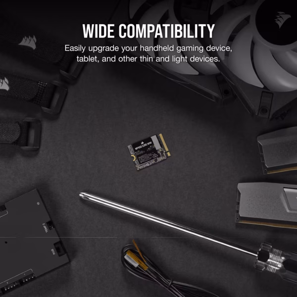 CORSAIR MP600 CORE MINI PCIe 4.0 (Gen4) x4 NVMe M.2 2230 SSD 1TB | 2TB - CSSD-F1000GBMP600CMN | CSSD-F2000GBMP600CMN