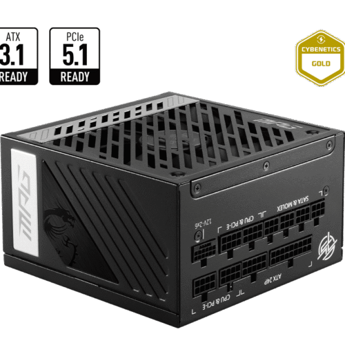 MSI MPG A850G PCIE5 850W 80 PLUS Gold Fully Modular Power Supply - MPG A850G PCIE5