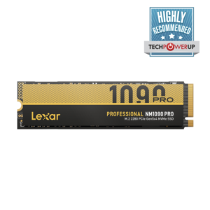 Lexar Professional NM1090 PRO PCIe 5.0 Gen5 NVMe M.2 2280 SSD 1TB 2TB 4TB 14000MB/s Read 13000MB/s Write with 232-Layer 3D TLC NAND