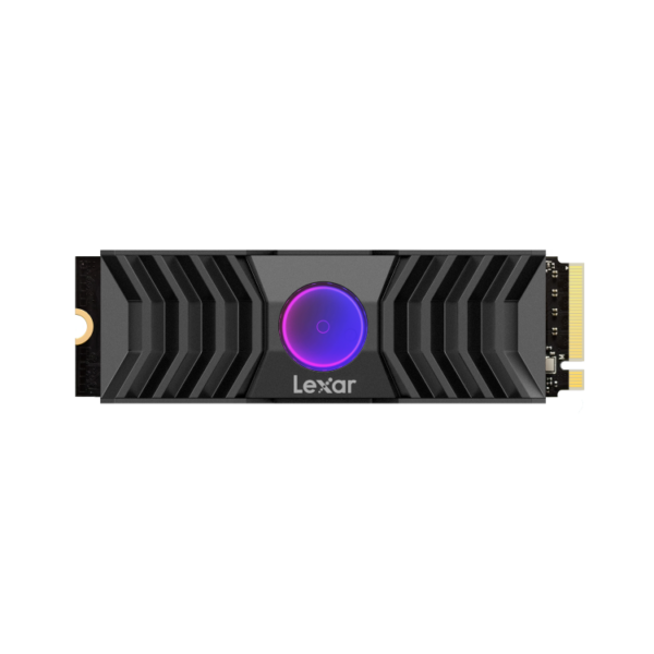 NM1090_SSD_Photo1 Lexar Professional NM1090 PCIe 5.0 Gen5 NVMe M.2 2280 SSD 1TB | 2TB 12000MB/s Read 11000MB/s Write with RGB Heatsink