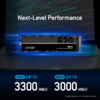 Lexar NM620 M.2 2280 PCIe Gen3x4 NVMe SSD with 3D TLC NAND Up to 3500MB/s Read 3000MB/s Write 256GB | 512GB | 1TB | 2TB