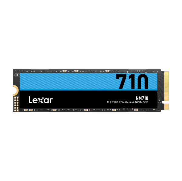 NM710_SSD_Photo-1 Lexar NM710 NVMe PCIe 4.0 SSD M.2 2280 500GB 1TB 2TB Gen4 Up to 5000MB/s Read 4500MB/s Write 3D TLC NAND