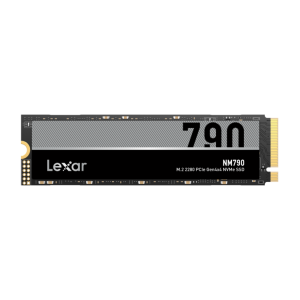 Lexar NM790 NVMe PCIe 4.0 Gen4 SSD M.2 2280 1TB 2TB 4TB 8TB (With or Without Heatsink) Up to 7400MB/s Read 6500MB/s Write 1000K IOPS 232-Layer TLC NAND