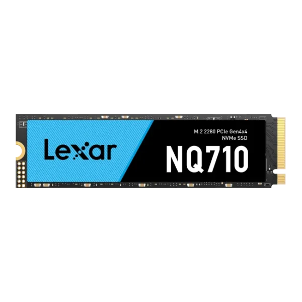 NQ710_slider_2TB_1 Lexar NQ710 NVMe PCIe 4.0 Gen4 SSD M.2 2280 500GB 1TB 2TB Up to 5000MB/s Read 4000MB/s Write 3D NAND