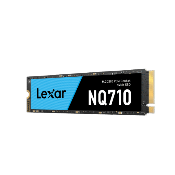 NQ710_slider_2TB_2 Lexar NQ710 NVMe PCIe 4.0 Gen4 SSD M.2 2280 500GB 1TB 2TB Up to 5000MB/s Read 4000MB/s Write 3D NAND