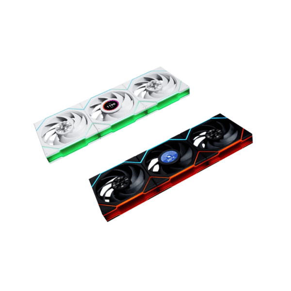 Lian Li UNI FAN TL LCD Wireless Case Fans 120mm 140mm with 1.6-inch LCD Display 2.4 GHz Wireless Control RGB | 1-pack | 3-pack | Black | White | Normal and Reverse Airflow