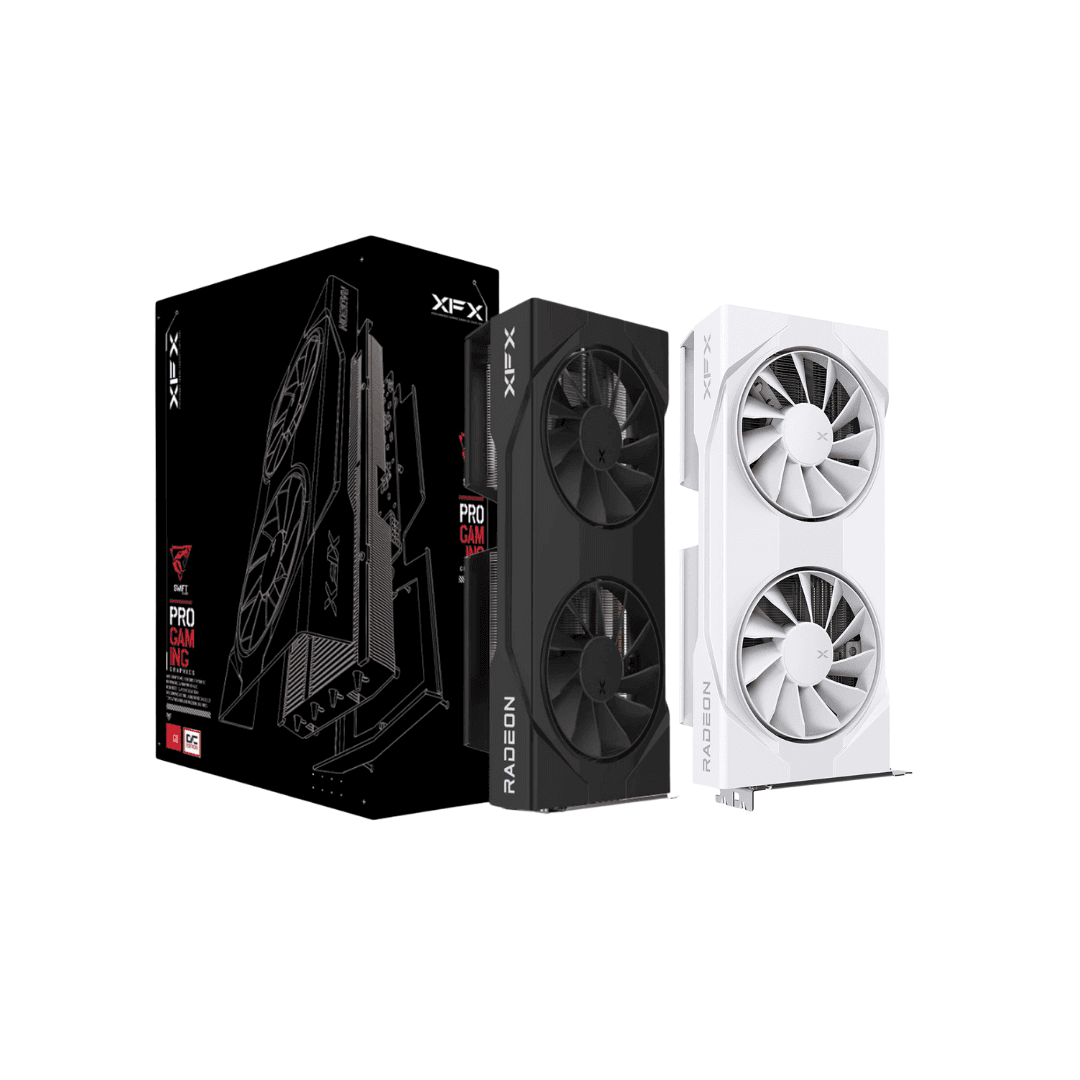 XFX Swift AMD Radeon RX 9060 XT OC Gaming Edition 16GB GDDR6 PCIe 5.0 Graphics Card High Performance...