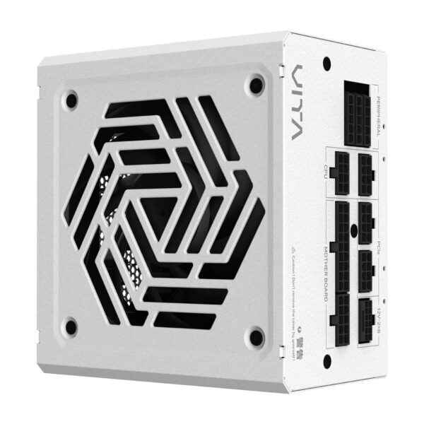 PIC24100000000012081 FSP VITA GM 750W White 80 PLUS Gold ATX 3.1 PCIe 5.1 Fully Modular Power Supply - VITA-750GM W