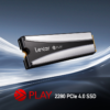 Lexar PLAY 2280 PCIe 4.0 Gen4 SSD M.2 2TB | 4TB 7400MB/s Read 6500MB/s Write with Heatsink for PS5 and PC Gaming