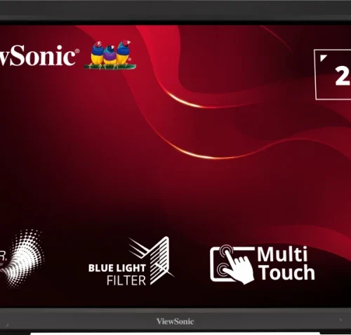 ViewSonic TD2423 24-Inch Full HD VA IR Touch Monitor with 10-Point Multi-Touch and HDMI VGA DVI USB Connectivity - TD2423
