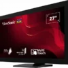 ViewSonic TD2760 27-Inch Full HD VA Touch Monitor with 10-Point Multi-Touch, SuperClear® Technology, HDMI, DisplayPort, VGA, USB, RS232, and VESA Compatibility - TD2760