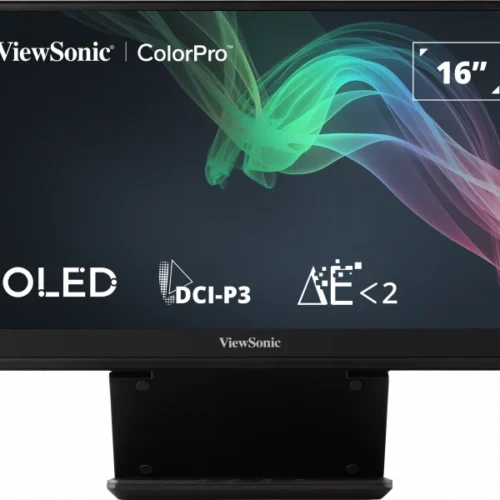 ViewSonic VP16-OLED 15.6-Inch OLED Portable Monitor with 1.07B Colors 100% DCI-P3 Pantone Validated - VP16-OLED