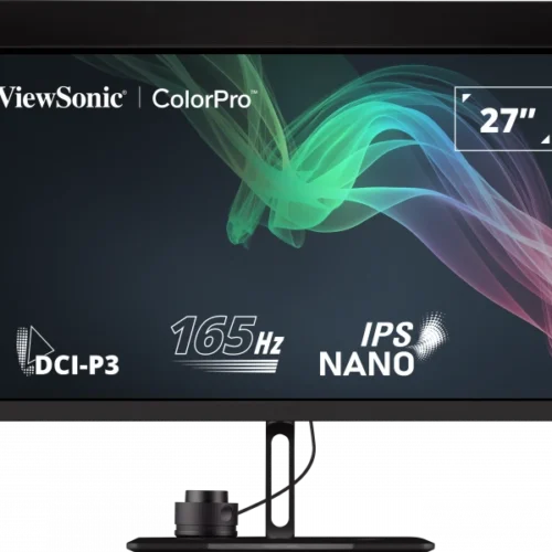 ViewSonic VP2776 ColorPro 27-Inch QHD Pantone Validated Video Editing Monitor with Integrated Calibrator, 95% DCI-P3, 165Hz, Nano IPS - VP2776-2K