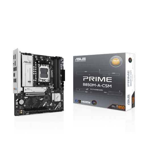 ASUS PRIME B850M-A-CSM micro-ATX Motherboard AMD B850 Chipset DDR5 PCIe 5.0 - PRIME B850M-A-CSM