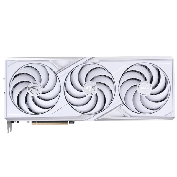 Colorful iGame GeForce RTX 5080 Vulcan W OC 16GB-V Graphics Card, NVIDIA Blackwell 2.0, 10752 CUDA Cores, 16GB GDDR7, PCIe 5.0, WiFi 6E, Quad-Fan Cooling, iGame Smart LCD, RGB Lighting - COLORFUL IGAME GEFORCE RTX5080 VULCAN WHITE OC 16GB-V
