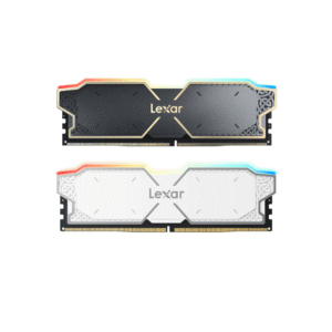 lexar thor rgb ddr5 Lexar THOR RGB DDR5 Black | White Desktop Memory 32GB Kit (2 x 16GB) 6000MT/s CL38 1.35V with Intel XMP 3.0 and AMD EXPO