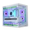 Lian Li O11 Dynamic Mini V2 Compact ATX Mid-Tower Case Tempered Glass Black | Flow version comes with 5 Reverse Blade Fans