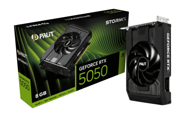 Palit GeForce RTX 5050 StormX 8GB GDDR6 128-bit PCIe 5.0 Graphics Card - NE65050019P1-GB2070F