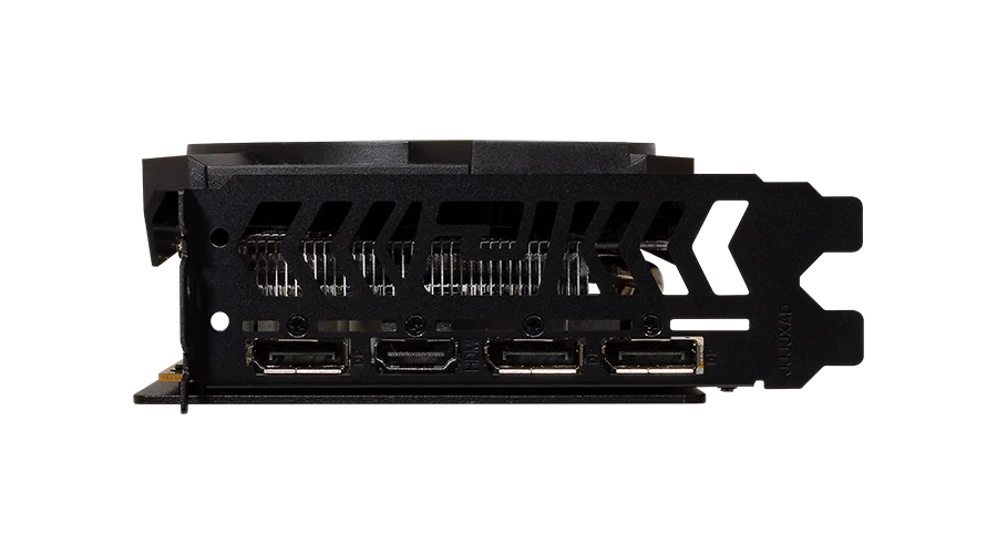 PowerColor Fighter AMD Radeon RX 7600 8GB GDDR6 PCIe 4.0 2048 Stream Processors 2655MHz Boost with Dual 90mm Fans - RX7600 8G-F/V2 3 PowerColor Fighter AMD Radeon RX 7600 8GB GDDR6 PCIe 4.0 2048 Stream Processors 2655MHz Boost with Dual 90mm Fans - RX7600 8G-F/V2 - Image 3