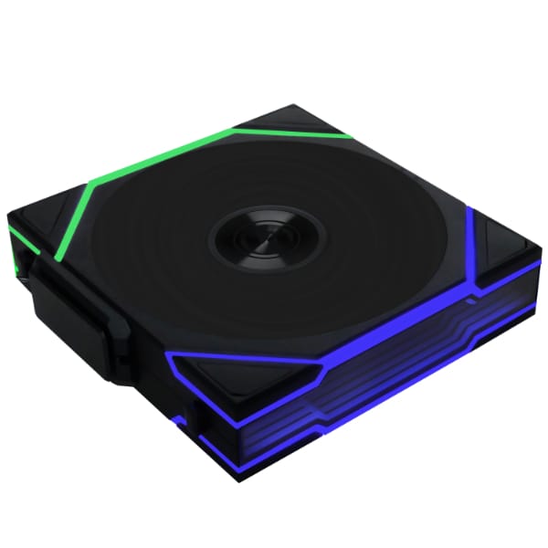Lian Li UNI FAN TL LCD Wireless Case Fans 120mm 140mm with 1.6-inch LCD Display 2.4 GHz Wireless Control RGB | 1-pack | 3-pack | Black | White | Normal and Reverse Airflow