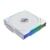 Lian Li UNI FAN TL LCD Wireless Case Fans 120mm 140mm with 1.6-inch LCD Display 2.4 GHz Wireless Control RGB | 1-pack | 3-pack | Black | White | Normal and Reverse Airflow