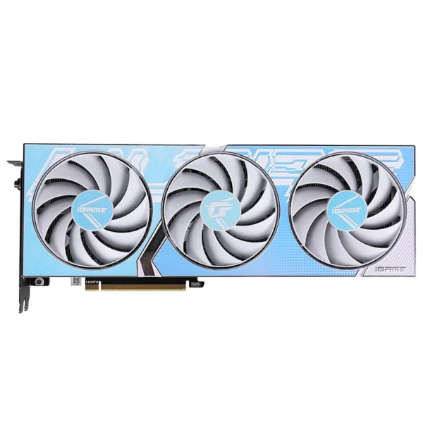 Colorful iGame GeForce RTX 4060 Ti Ultra W OC 8GB-V Graphics Card with NVIDIA AD106, 8GB GDDR6, 4352 CUDA Cores, DLSS 3, Triple-Fan Cooling, One-Key Overclock - Colorful iGame GeForce RTX4060Ti ULTRA WHITE OC 8GB-V