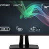 ViewSonic VP3256-4K 32-Inch 4K UHD Pantone Validated 100% sRGB Factory Pre-Calibrated Monitor with 65W USB-C - VP3256-4K