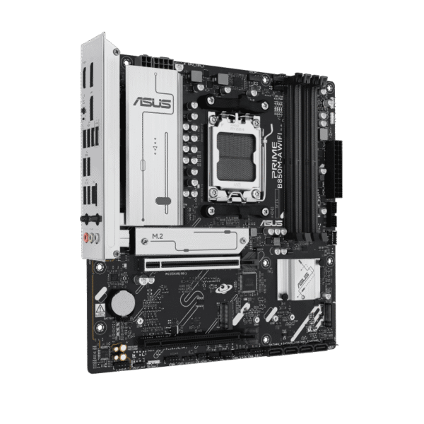 w800 (1) ASUS PRIME B850M-A WIFI-CSM micro-ATX Motherboard AMD B850 AM5 Chipset DDR5 PCIe 5.0 Wi-Fi 6E - PRIME B850M-A WIFI-CSM