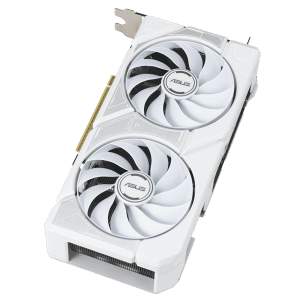 w800 (2) ASUS Dual GeForce RTX 5060 Ti 16GB GDDR7 White OC Edition Graphics Card - DUAL-RTX5060TI-O16G-WHITE