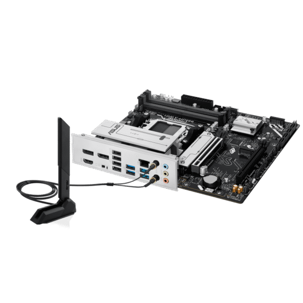 w800 (3) ASUS PRIME B850M-A WIFI-CSM micro-ATX Motherboard AMD B850 AM5 Chipset DDR5 PCIe 5.0 Wi-Fi 6E - PRIME B850M-A WIFI-CSM